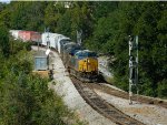 CSX 3299 (ET44AH) 81 (AC44CW) 3150 (ES44AC-H) 565 (AC44CW)